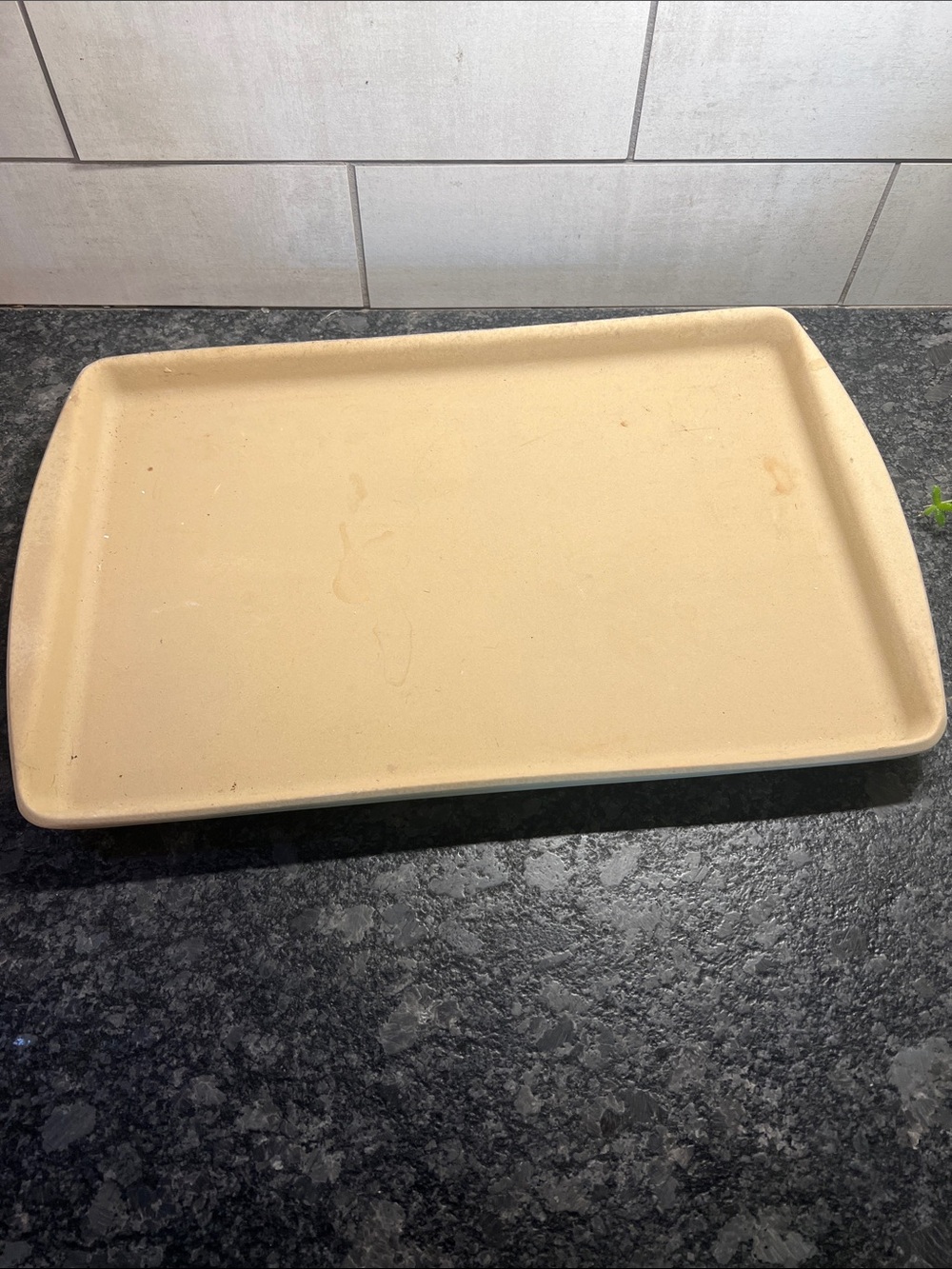 10x15.5 The Pampered Chef Family Heritage Stoneware Baking Pan RETIRED